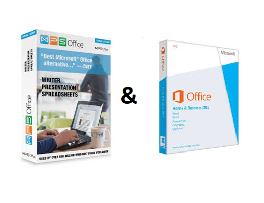 So sánh MICROSOFT OFFICE ® Home & Business 2013 và WPS Office Business Edition 2016