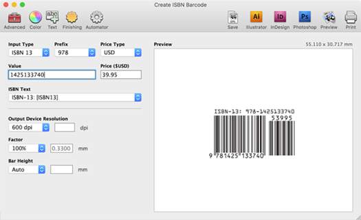barcode producer