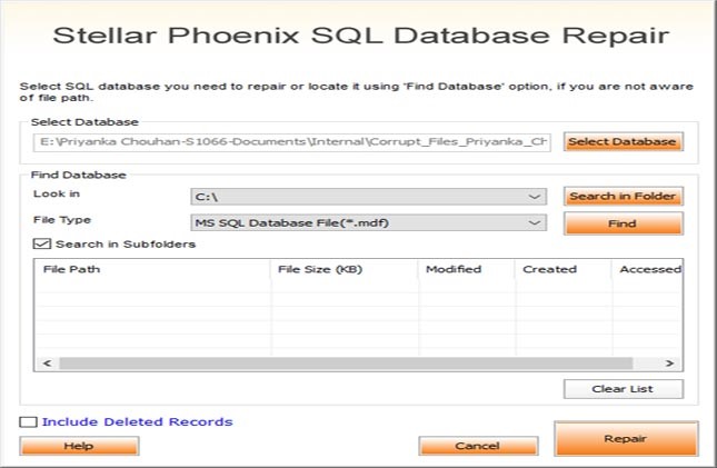 Stellar-Phoenix-SQL-Database-Repair-step-2