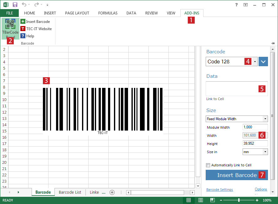 TEC-IT TBarCode Office