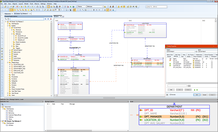 quest software toad data modeler