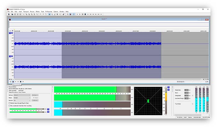 Sound Forge - Phần mềm chỉnh sửa và xử lý âm thanh, miễn phí mới nhất
