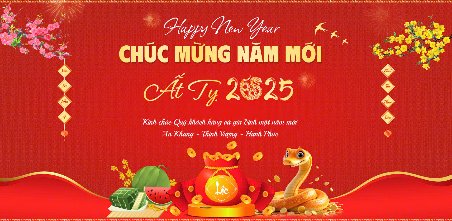 Chúc mừng năm mới 2025